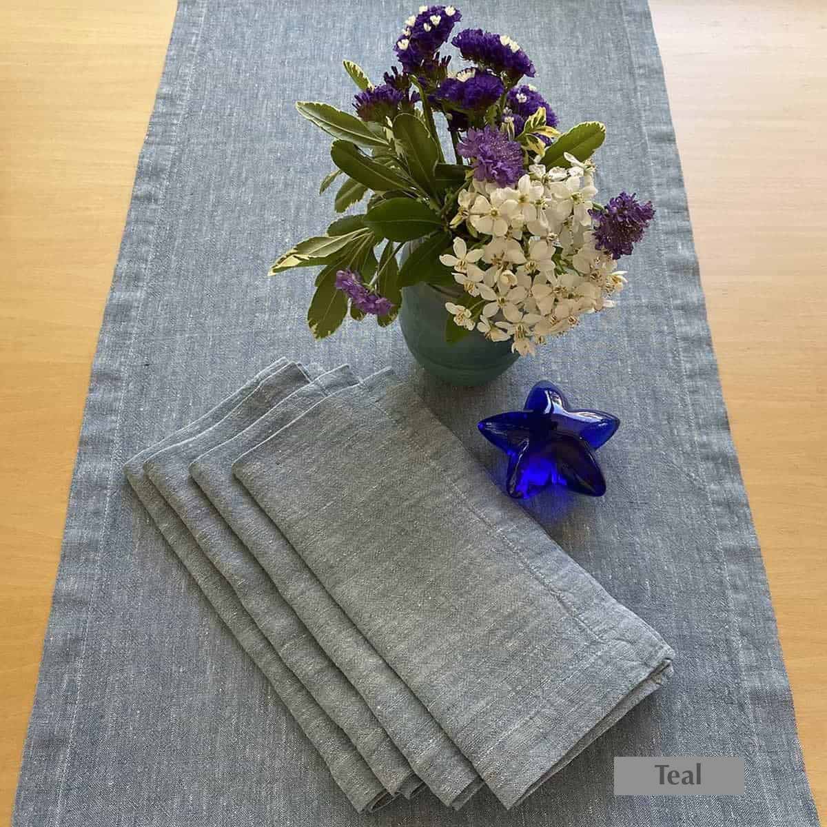 Table Runner 100% Linen